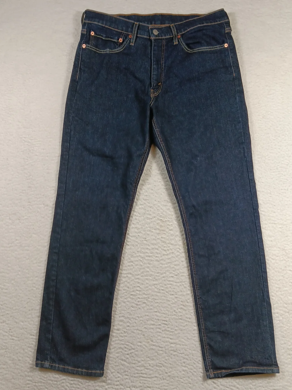 Levis 541 Jeans Mens 34x32 Blue Denim Athletic Fit Taper Dark Wash Stretch